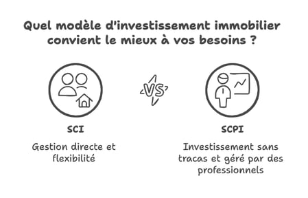 SCI ou SCPI, quelle forme choisir pour son patrimoine immobilier _ - visual selection
