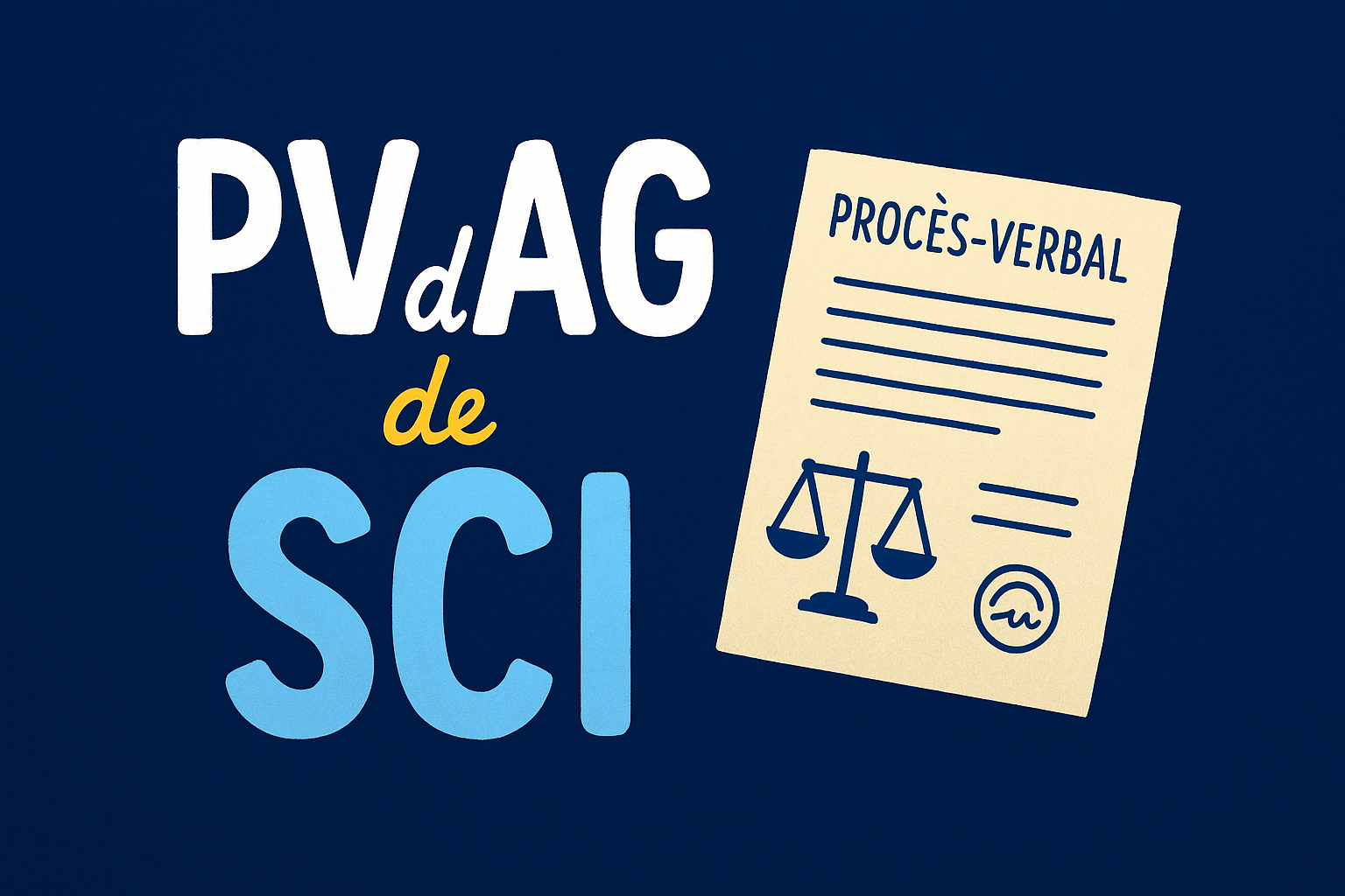 PV d'AG d'une SCI