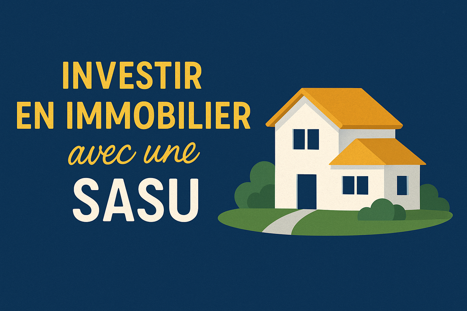 Immobilier et SASU