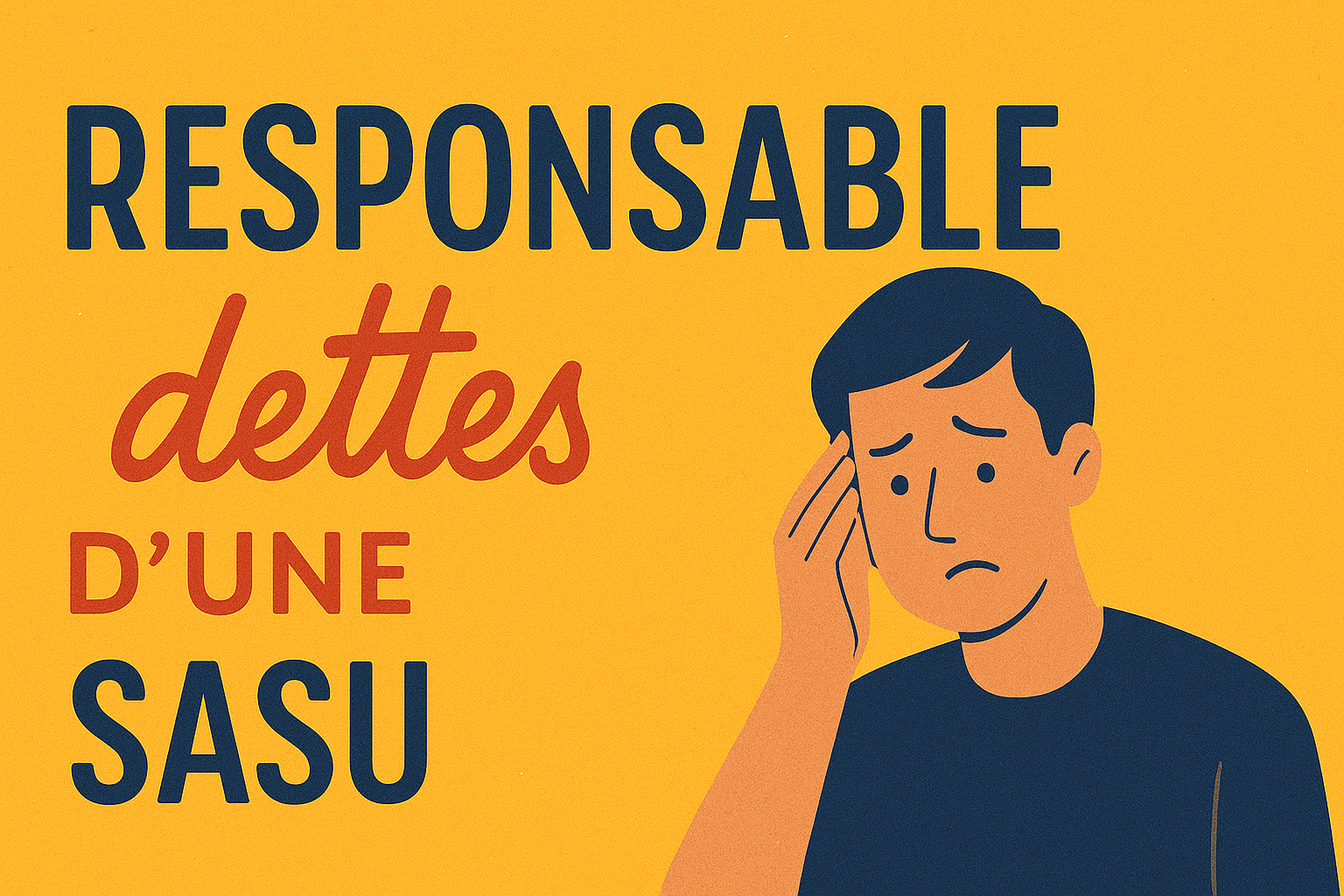 Responsable dettes SASU