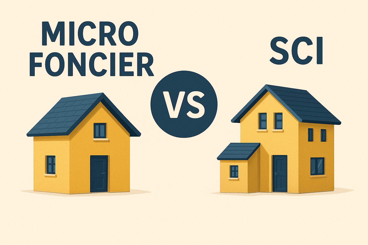 Micro foncier et SCI