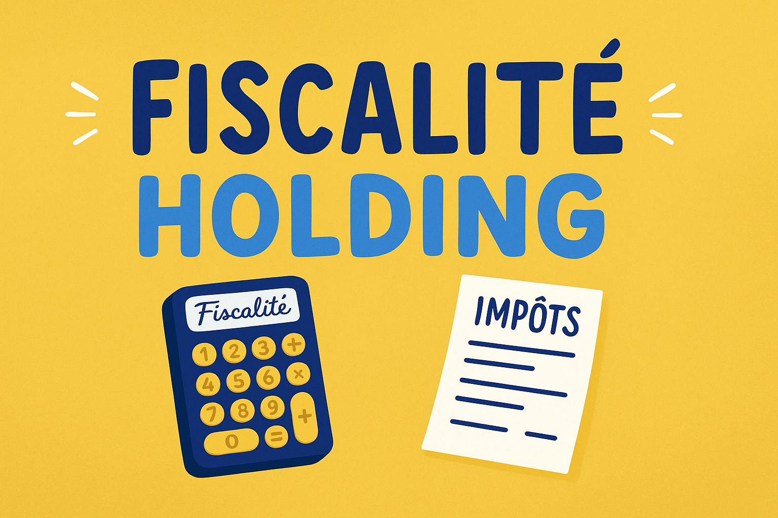Fiscalité Holding 
