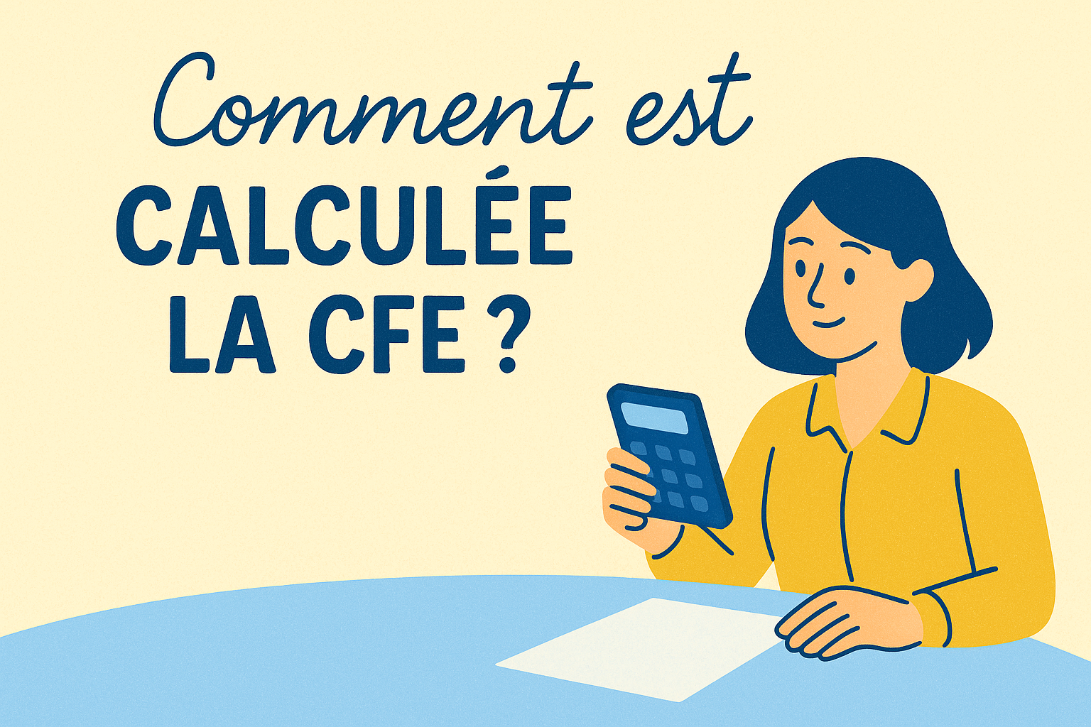 Calcul de la CFE