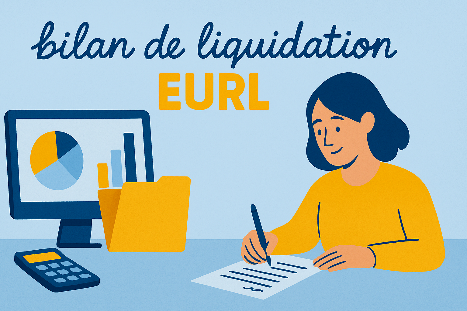 Bilan de liquidation EURL